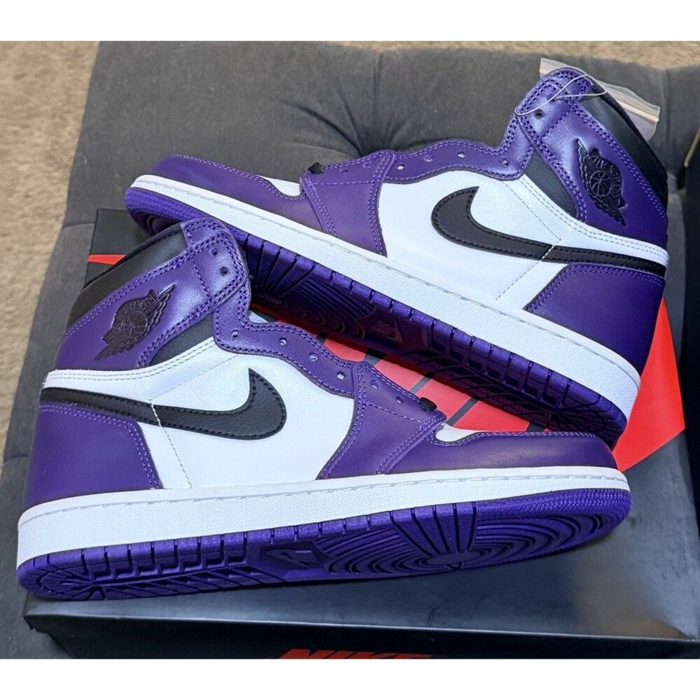 Jordan Air Jordan 1 Retro High OG Court Purple 2.0 Leather 555088-500 2020